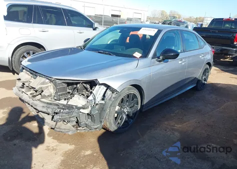 2023 Honda Civic Sport z USA, uszkodzony, nr VIN 2HGFE2F53PH509128